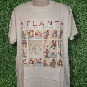 Vintage 1996 NWT Atlanta Olympic Games T-shirt - LARGE